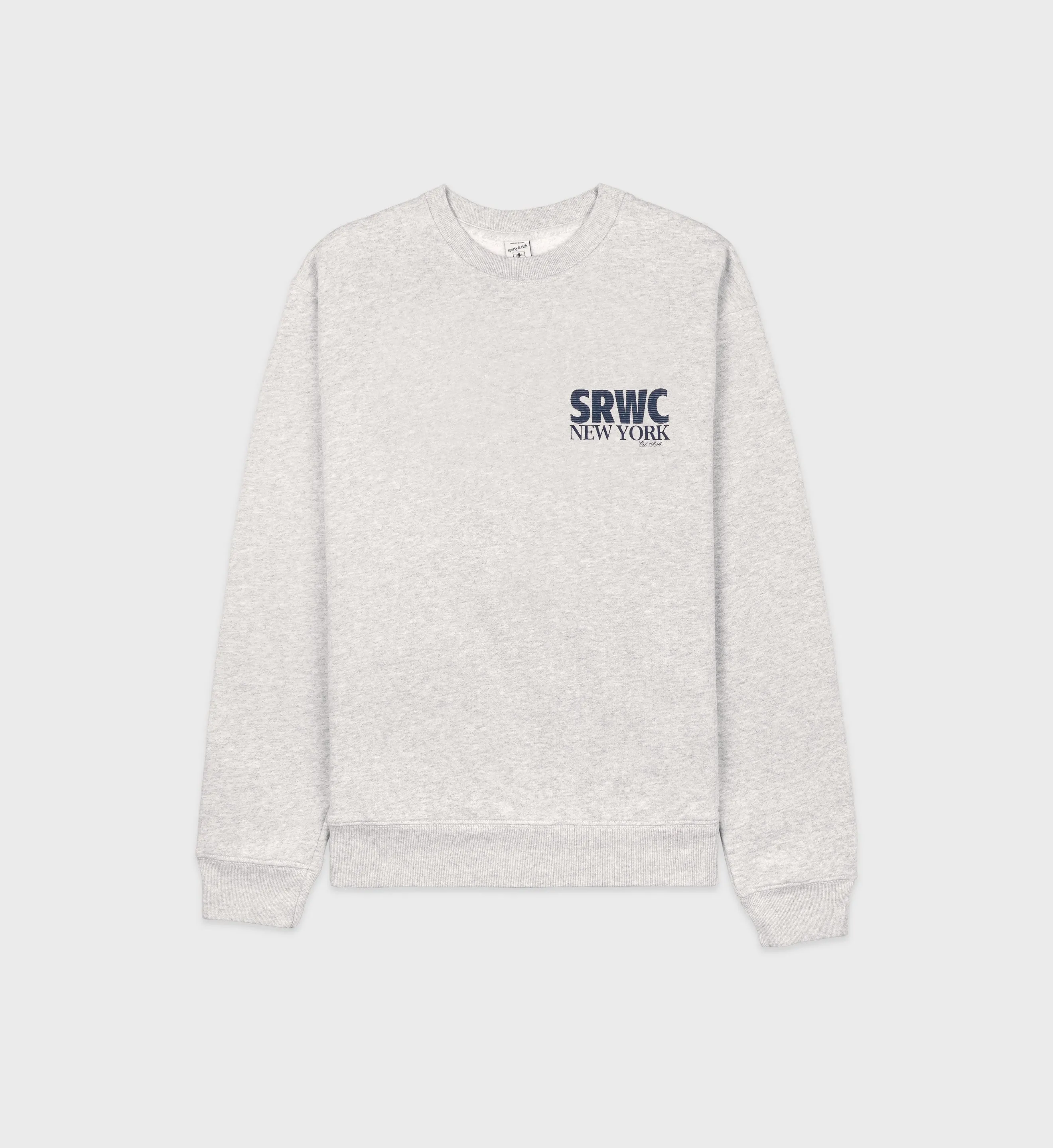 SRWC 94 Crewneck - Heather Gray/Navy
