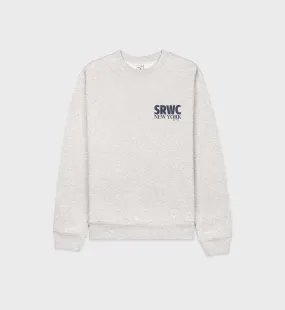 SRWC 94 Crewneck - Heather Gray/Navy