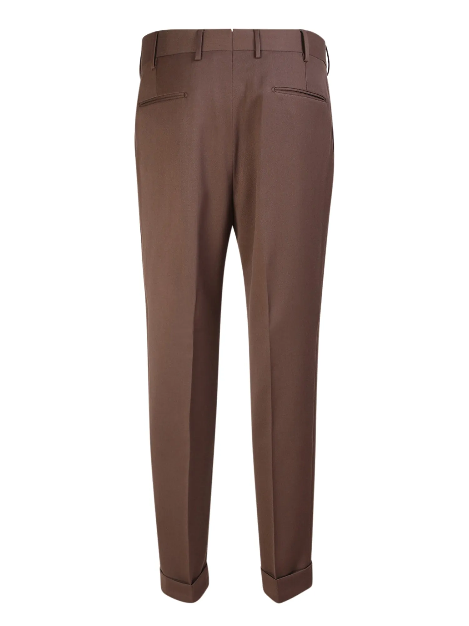 Tailored trousers brown
