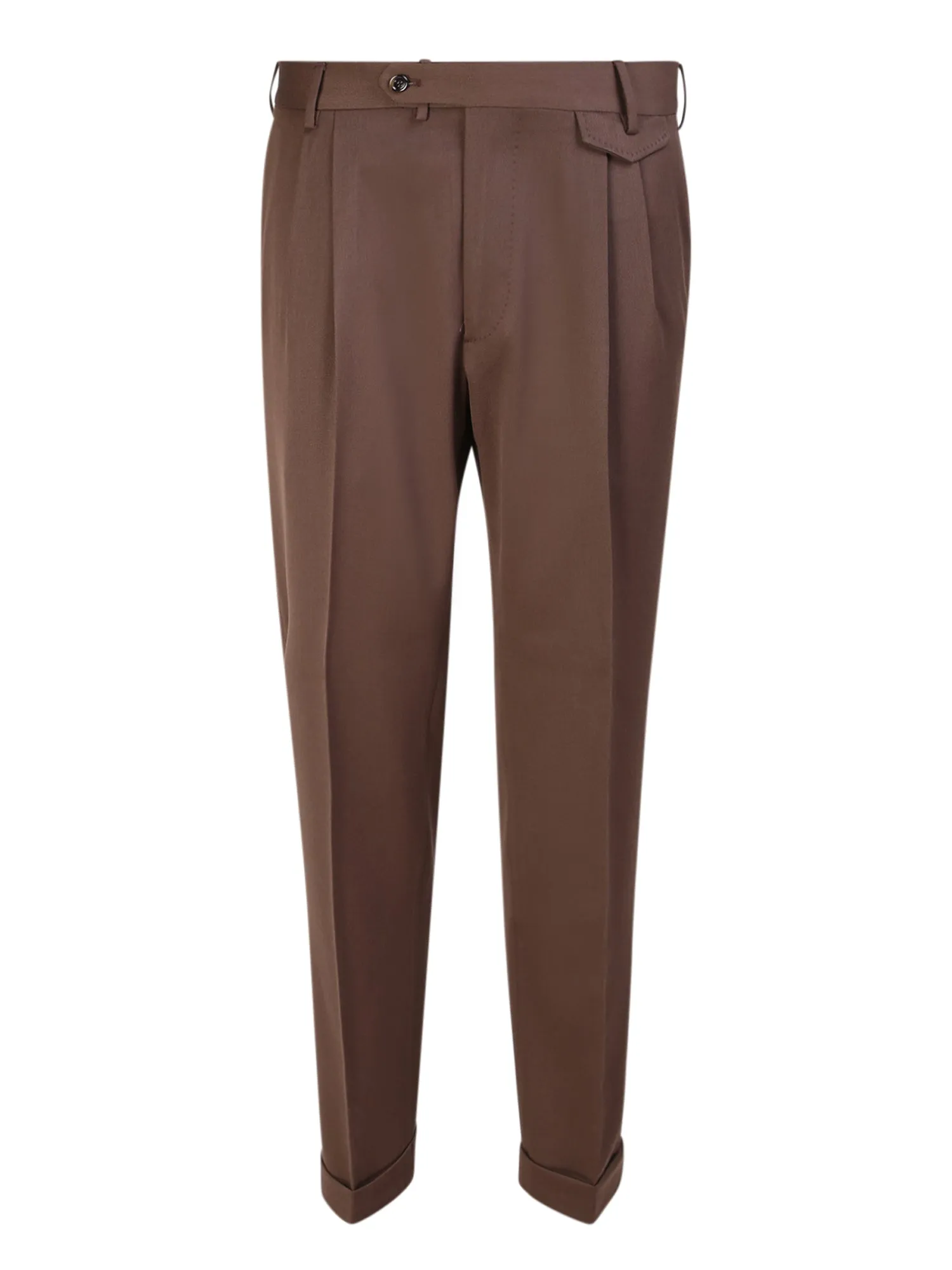 Tailored trousers brown
