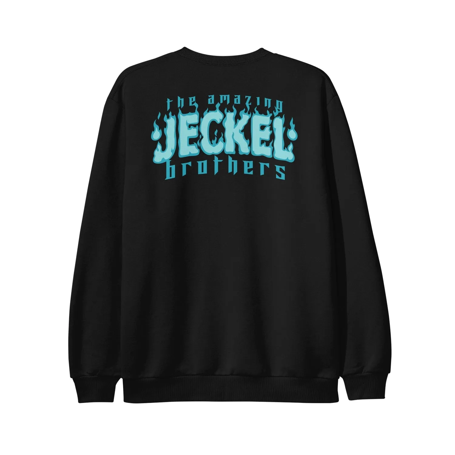 The Amazing Jeckel Brothers Holiday Black Crewneck