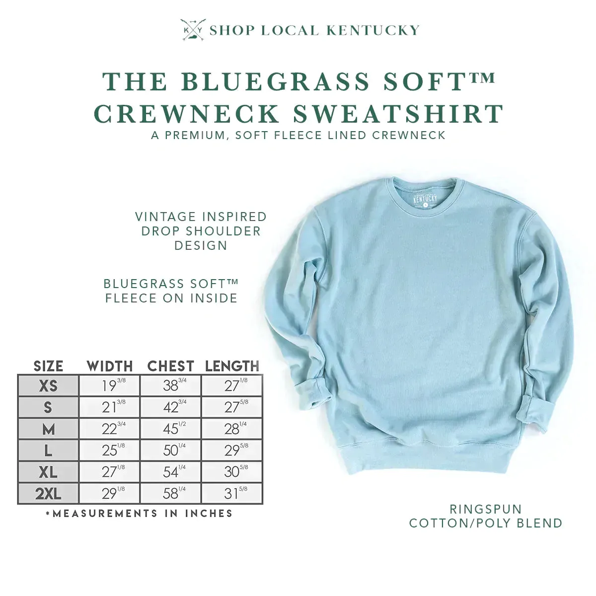 The Commonwealth Bluegrass Soft Sweatshirt (Blossom)