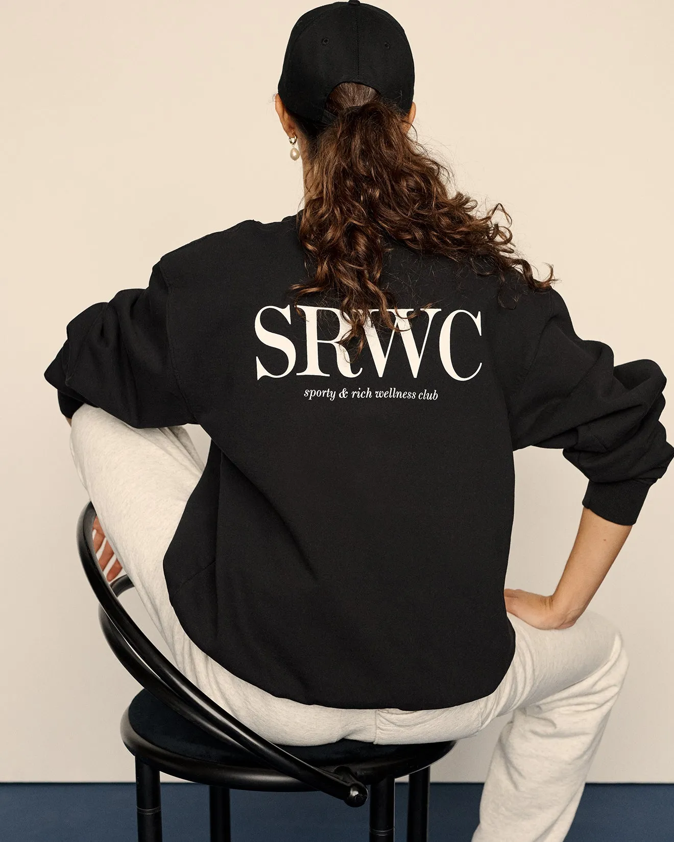 Upper East Side Crewneck - Black