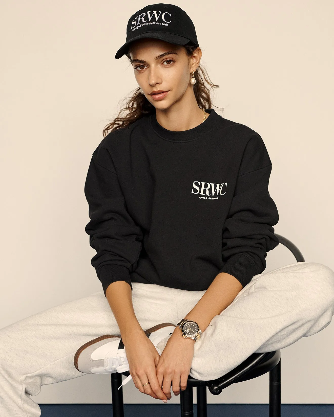 Upper East Side Crewneck - Black
