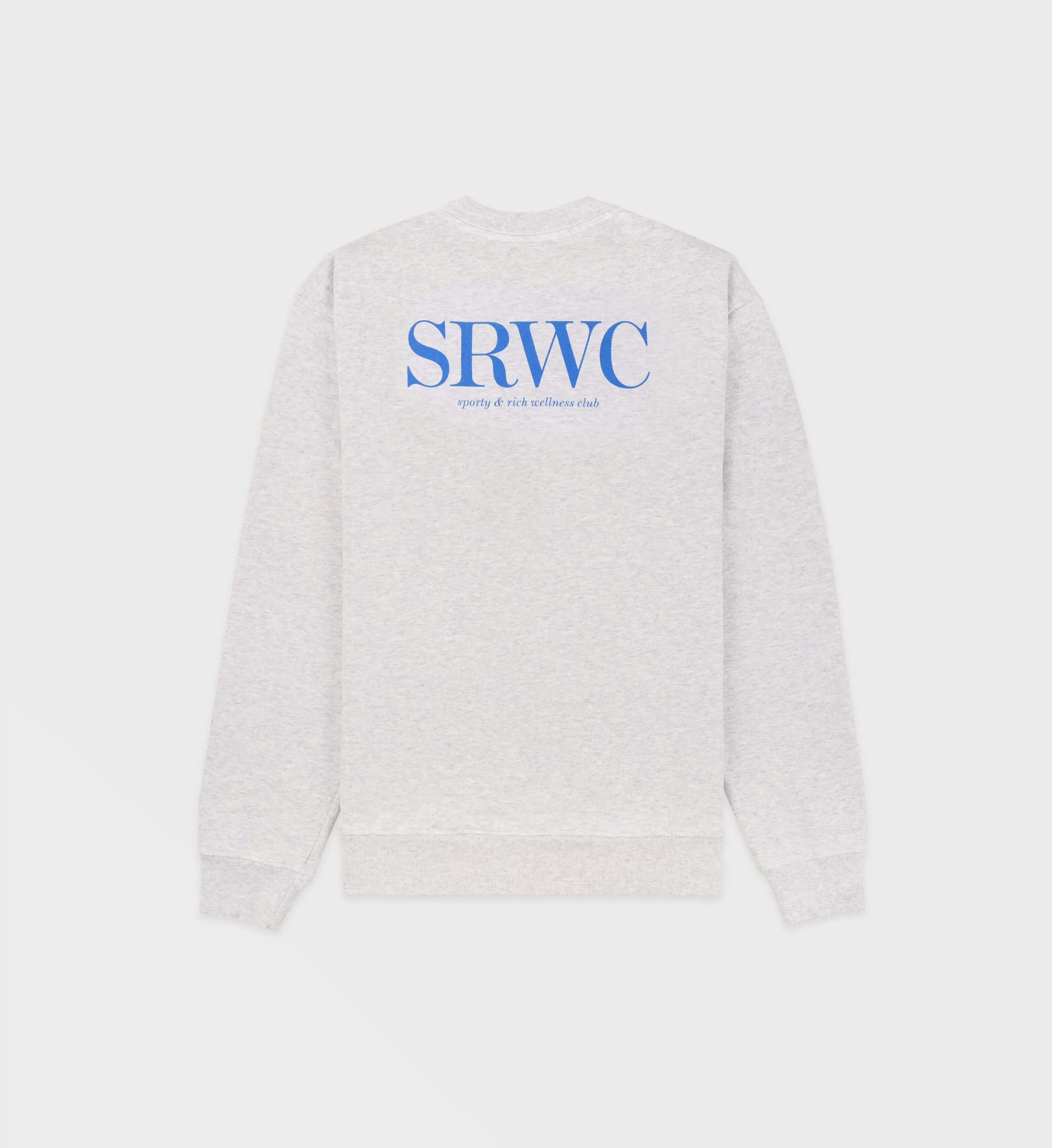 Upper East Side Crewneck - Heather Gray/Ocean