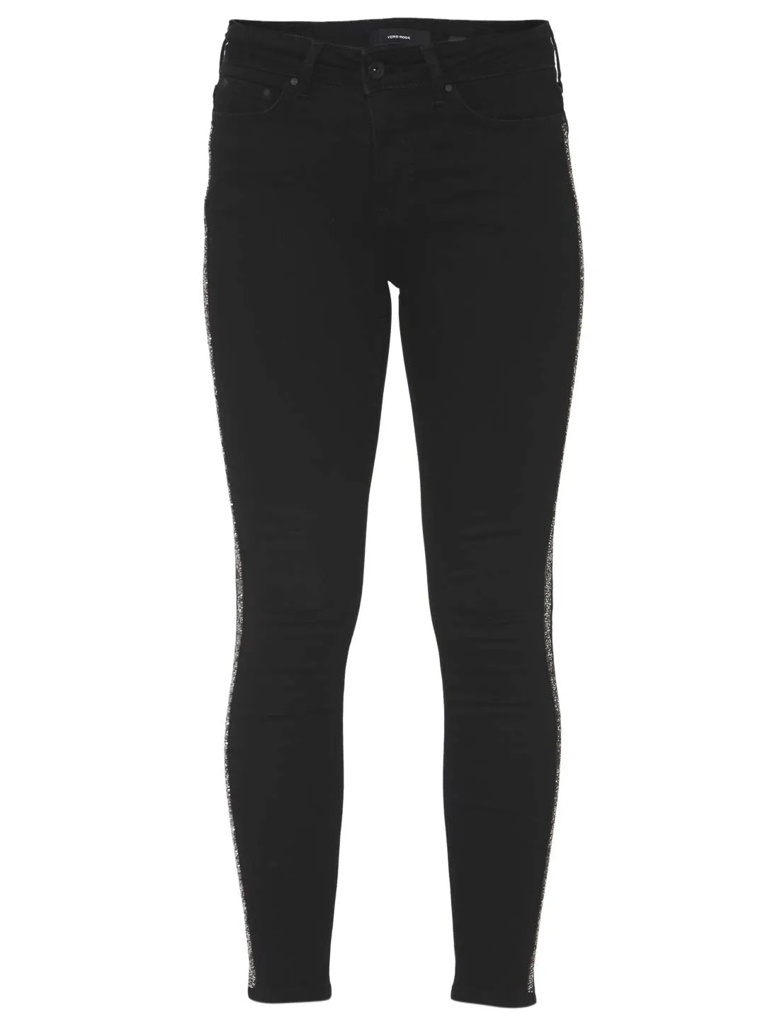 Vero Moda Women's Skinny Jeans (2043054001_Black_26)