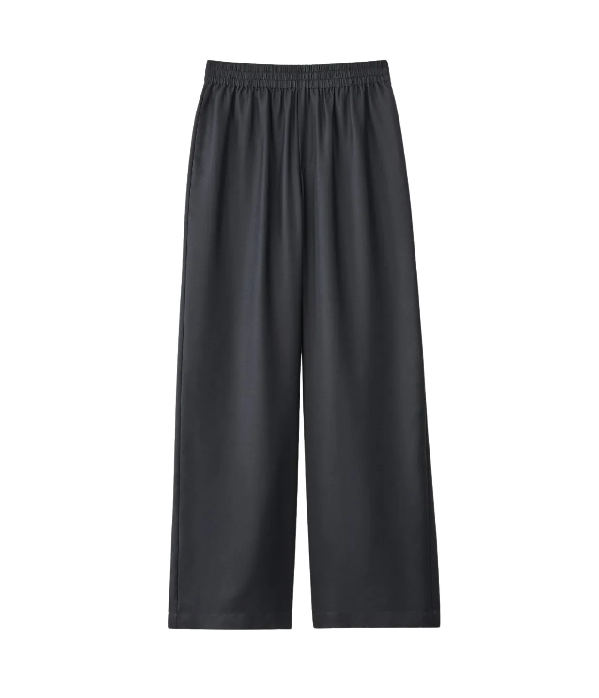 Wide Leg Trousers in Midnight