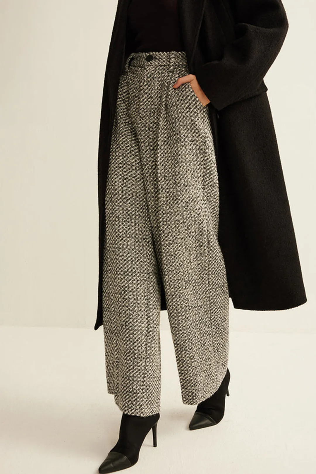 WIDE LEG TROUSERS